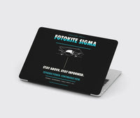 Thumbnail for Fotokite Sigma design on black MacBook case