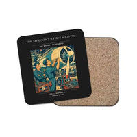 Thumbnail for The Apprentice's First Solo Fix - Designed Coasters design on black 1-piece