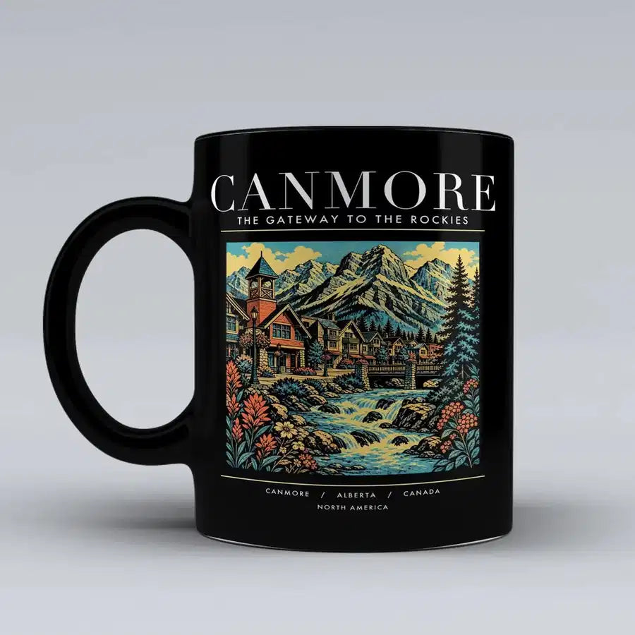 CANMORE - Poster - Mug - Black