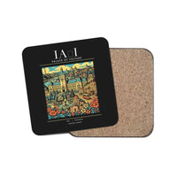Thumbnail for IAȘI - Poster - Coaster - Black