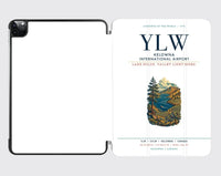 Thumbnail for Kelowna International Airport (YLW) design on white ipad tablet case