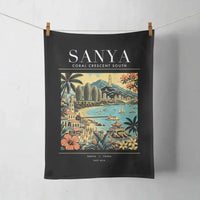 Thumbnail for SANYA - Poster - Towel - Black