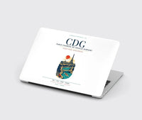 Thumbnail for Paris Charles de Gaulle Airport (CDG) design on white MacBook case