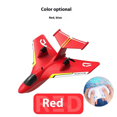 Side view of New Rc Plane 425 Water Air Remote Control Plane Two Channel Water Takeoff Fixed Wing Model Airplane Electric Chi.
