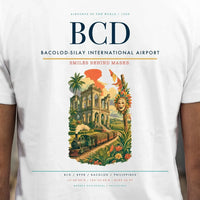 Thumbnail for Bacolod-Silay International Airport (BCD) double-side t-shirt design close-up cover