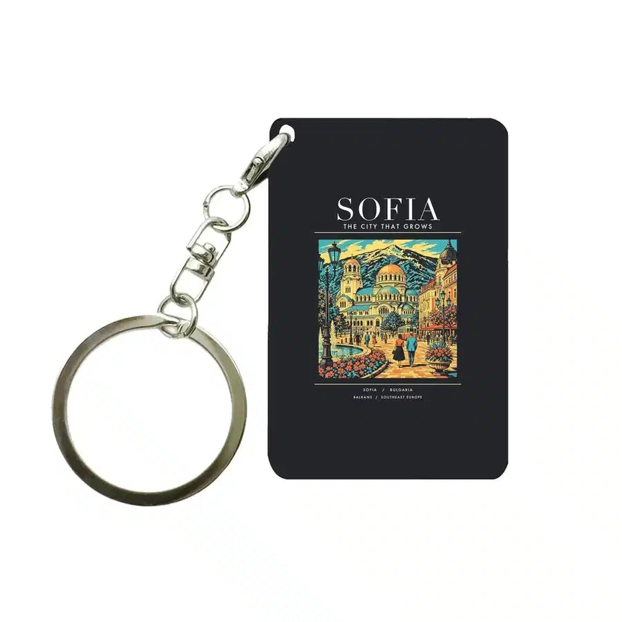SOFIA - Poster - Key Chain - Black