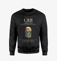 Thumbnail for Gerald R. Ford International Airport Grand Rapids (GRR) design on black sweatshirt