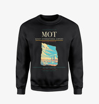 Thumbnail for Minot International Airport (MOT) design on black sweatshirt