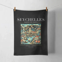 Thumbnail for SEYCHELLES - Poster - Towel - Black