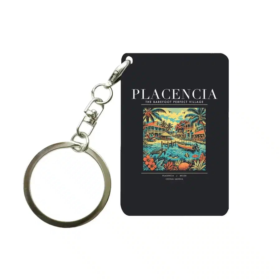 PLACENCIA - Poster - Key Chain - Black