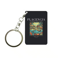 Thumbnail for PLACENCIA - Poster - Key Chain - Black