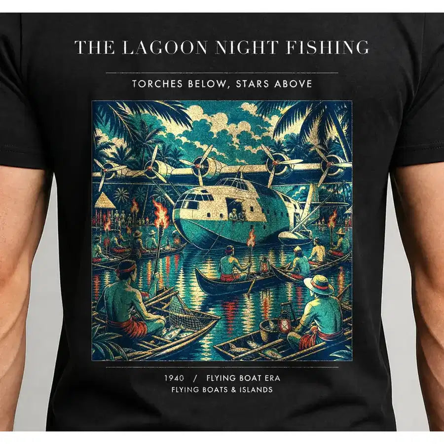 VINTAGE G4407 - The Lagoon Night Fishing - Cover