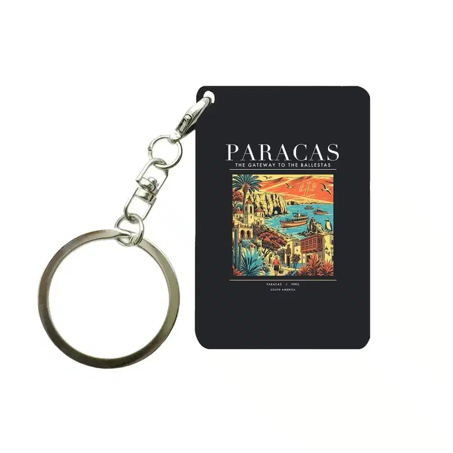 PARACAS - Poster - Key Chain - Black
