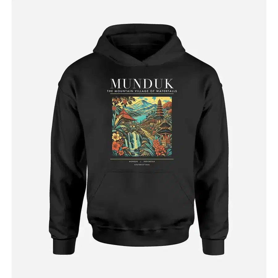 MUNDUK - Poster - Premium Hoodie - Black