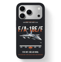 Thumbnail for F A-18E F Buddy Tanker design on black magsafe iphone case, for iPhone 17 Pro