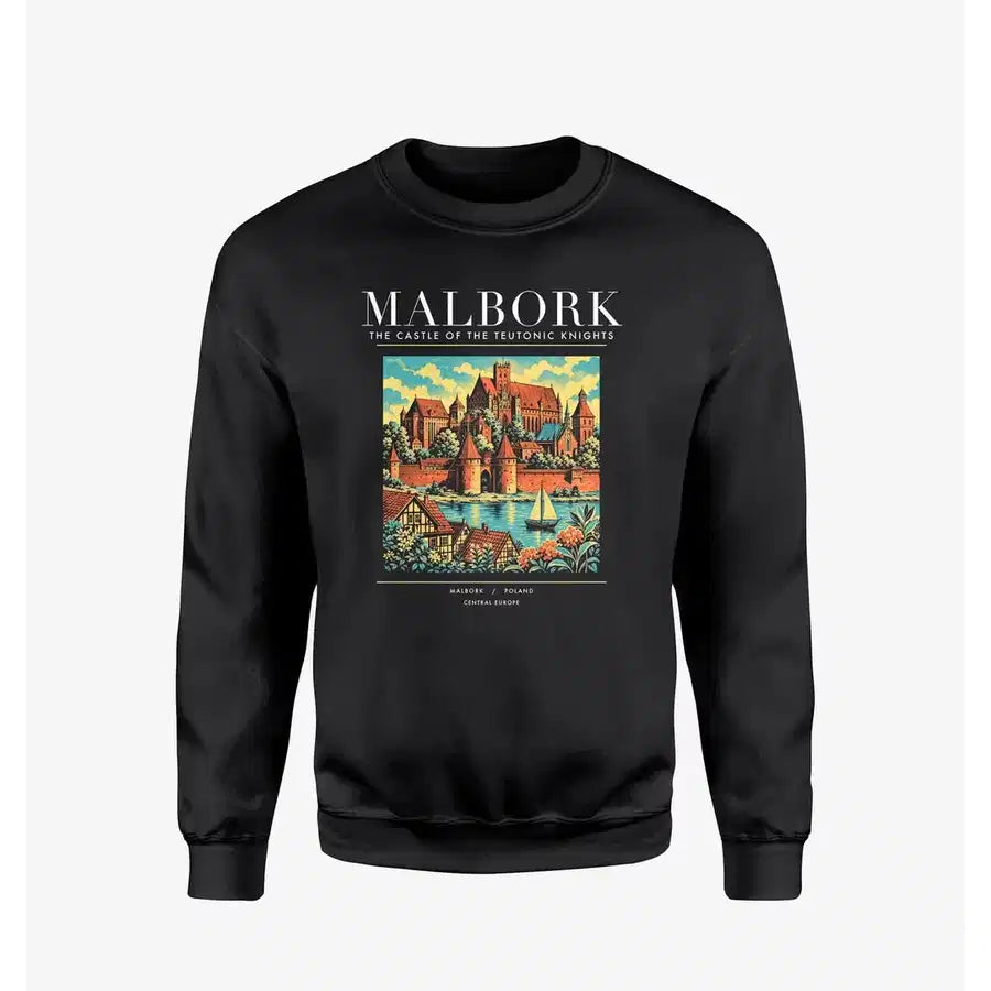 MALBORK - Poster - Sweatshirt - Black