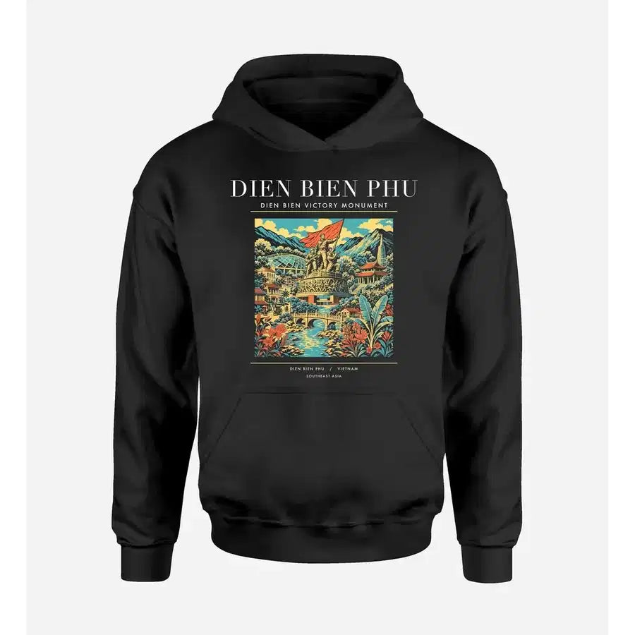 DIEN BIEN PHU - Poster - Premium Hoodie - Black