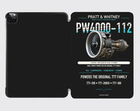 Thumbnail for PW4000-112 design on black ipad tablet case