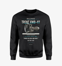 Thumbnail for TRENT XWB-97 design on black sweatshirt