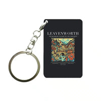 Thumbnail for LEAVENWORTH - Poster - Key Chain - Black