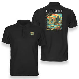 Detroit City Series Premium Polo T-Shirts
