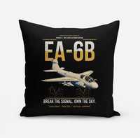 Thumbnail for EA-6B Prowler design on black pillow