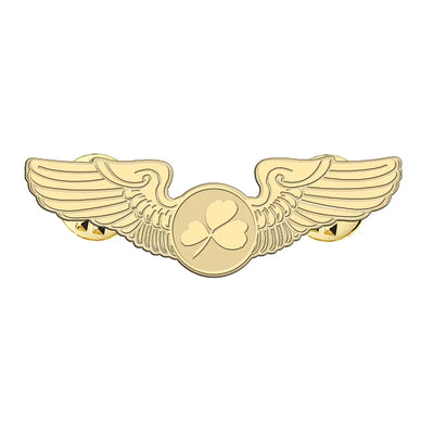 Aer Lingus Airlines aviation hollow pin in polished alloy.