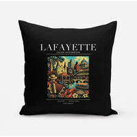 Thumbnail for LAFAYETTE - Poster - Pillow - Black