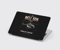 Thumbnail for Bell 505 Jet Ranger X design on black MacBook case