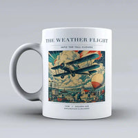 Thumbnail for VINTAGE G4045 - The Weather Flight - Ceramic Mug design on white