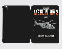 Thumbnail for Leonardo AW101 Merlin HM2 design on black ipad tablet case