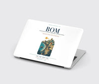 Thumbnail for Mumbai Chhatrapati Shivaji Maharaj International Airport (BOM) design on white MacBook case