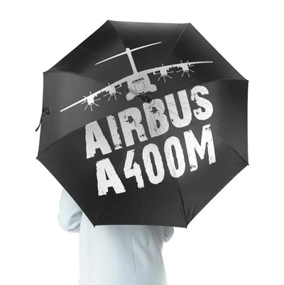 Airbus A400M & Plane aviation design on windproof polyester umbrella.