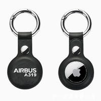 Thumbnail for Airbus A319 & Text aviation design on AirTag case for AirTag.