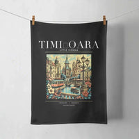 Thumbnail for TIMIȘOARA - Poster - Towel - Black