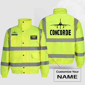 Concorde & Plane Reflective Winter Jackets