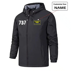 Boeing 737 Rain Jackets & Windbreakers