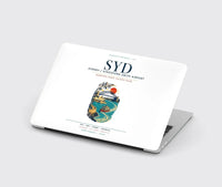Thumbnail for Sydney Kingsford Smith Airport (SYD) design on white MacBook case