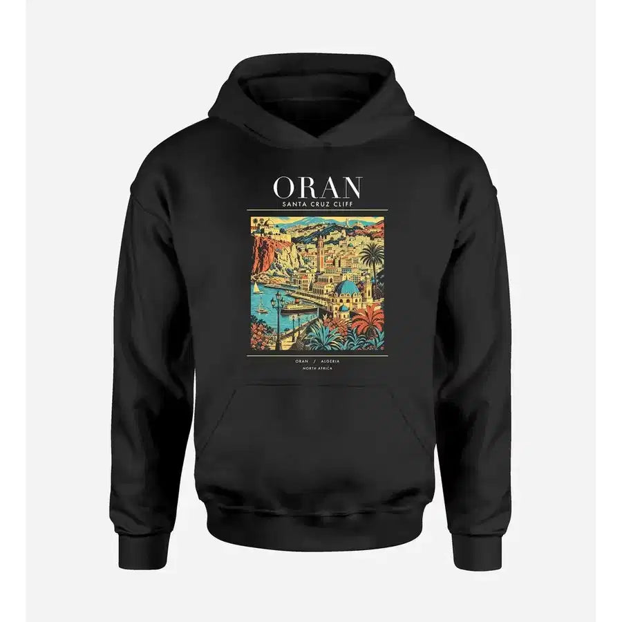 ORAN - Poster - Premium Hoodie - Black