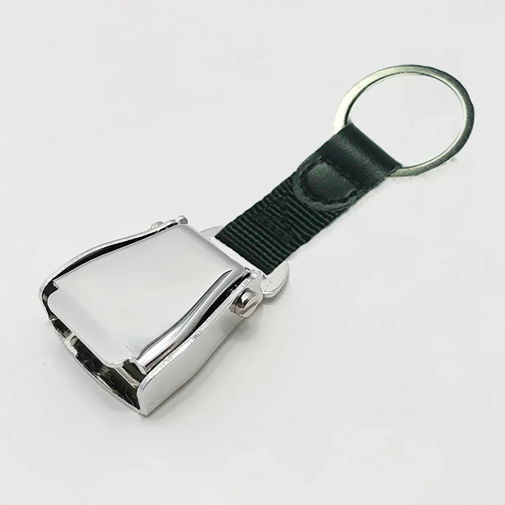 NO Design Airplane aviation shaped key chain, durable metal alloy.
