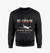 Thumbnail for RC-135V W Rivet Joint design on black sweatshirt