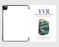 Thumbnail for Vancouver International Airport (YVR) design on white ipad tablet case