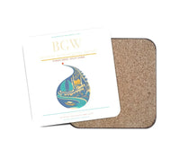 Thumbnail for Baghdad International Airport BGW Coaster 1-Piece - White