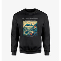 Thumbnail for VINTAGE G4293 - The Cave Of Winds Survey - Designed Sweatshirts design on black