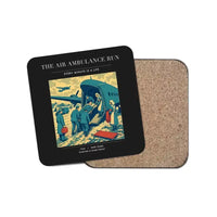 Thumbnail for The Air Ambulance Run - Designed Coasters design on black 1-piece