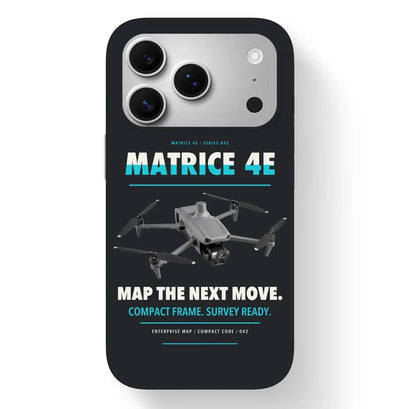 DJI Matrice 4E Case design on black iphone case