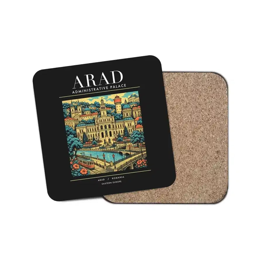 ARAD - Poster - Coaster - Black
