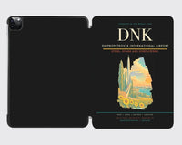 Thumbnail for Dnipropetrovsk International Airport (DNK) design on black ipad tablet case