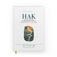 Thumbnail for Haikou Meilan International Airport (HAK) design on white notebook