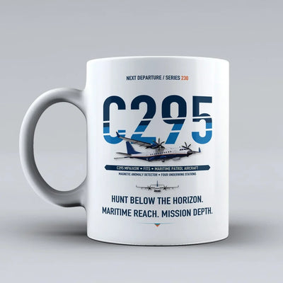 C295 MPA-ASW Mug design on white airbus